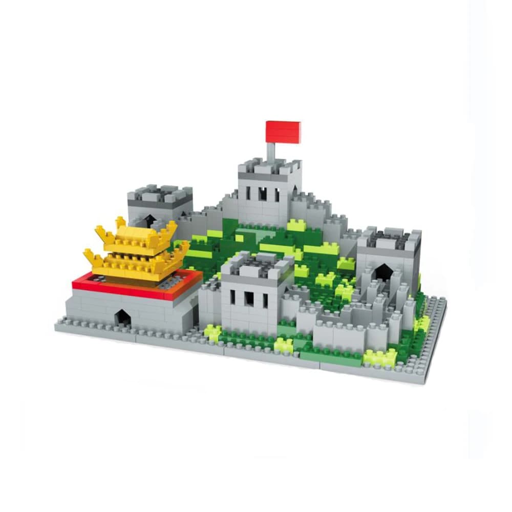 Great Wall Building Blocks per adulti modello 3D giocattoli decorazione della casa World Miracles architettura assemblaggio mattoni kit regali per feste