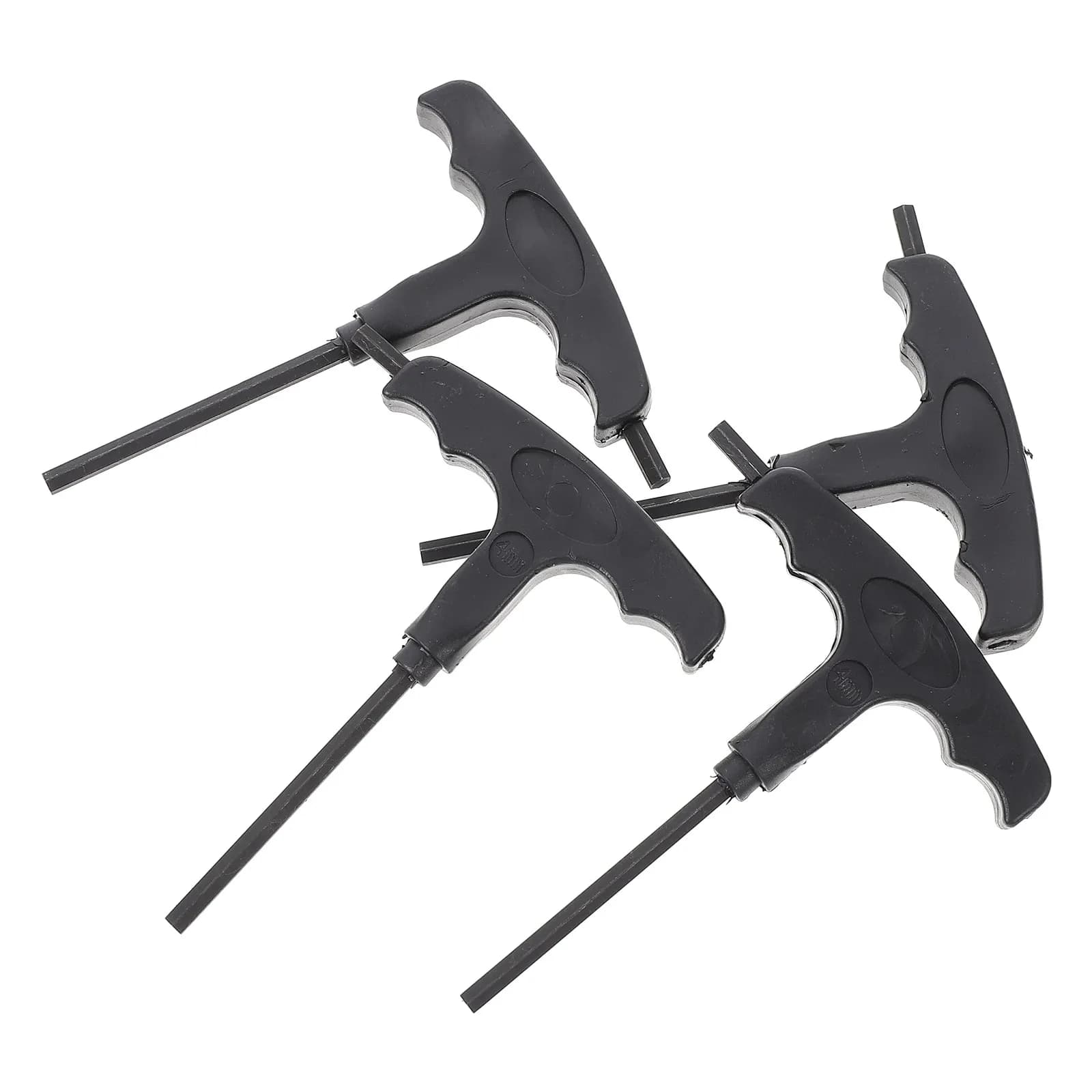 4Pcs Skating Shoes Wrench T Shaped Wheel Remover for Roller Ice Skates Fast Simple Operation Wear Resistant Long Term Use Skates