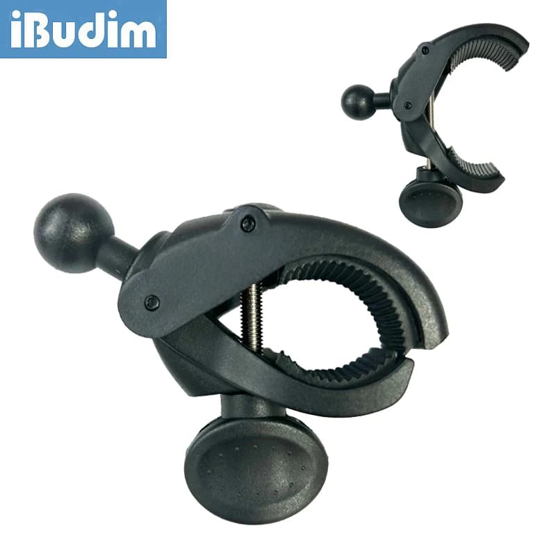 iBudim Supporto per Telefono da Bici/Moto con Testa a Sfera da 17mm, Base di Montaggio per Manubrio, Accessori di Ricambio
