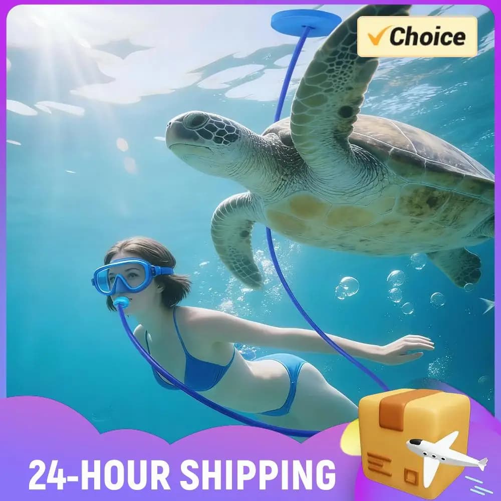 Snorkel per nuoto con boccaglio in silicone, tubo per la respirazione, leggero, per nuoto, immersioni, allenamento, unisex