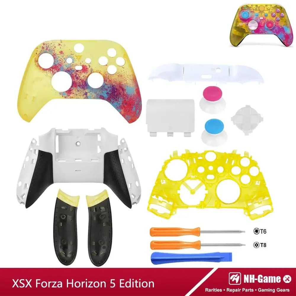 Cover Posteriore per Controller di Gioco, Scocca Durevole per Riparazione e Sostituzione del Controller Xbox Series