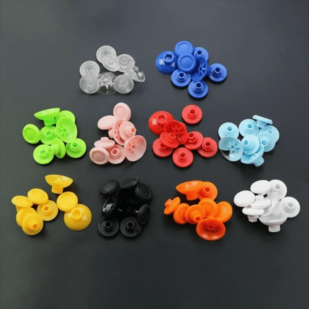 Joystick analogico 8 in 1 con cappuccio a forma di fungo, impugnatura per le dita, impugnatura rimovibile per joystick per PS4/PS5