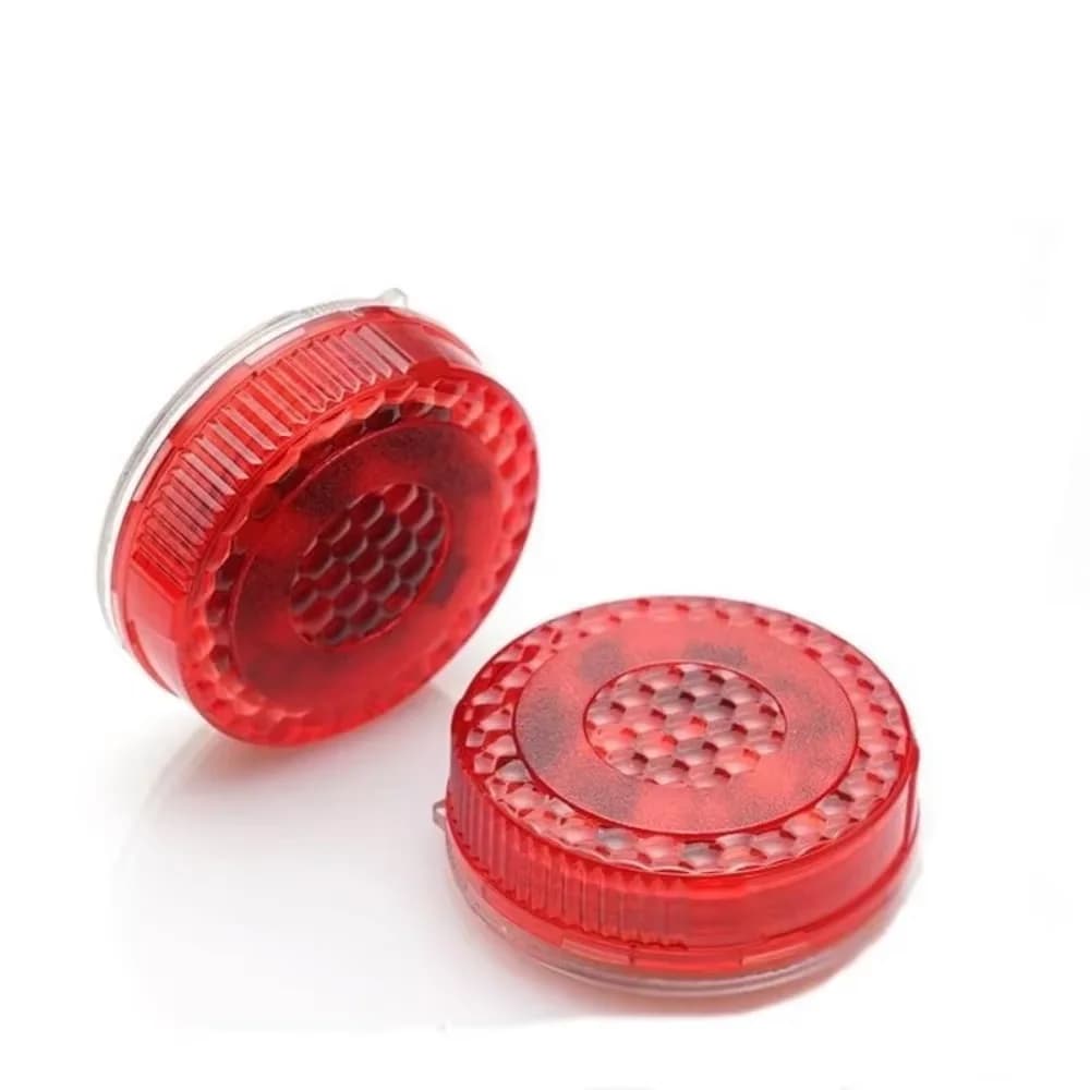 2 Pezzi Luce di Avvertimento per Portiera Auto, Luce Lampeggiante Rossa Wireless Anticollisione, Lampada di Allarme Stroboscopica, Indicatore di Direzione, Luce di Parcheggio