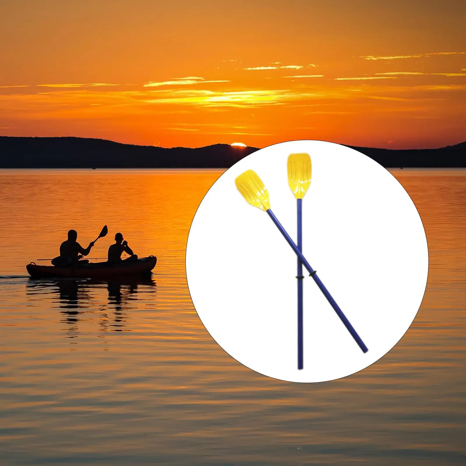 Stand up Paddle Board Paddle regolabile in PVC per tavola da surf in barca