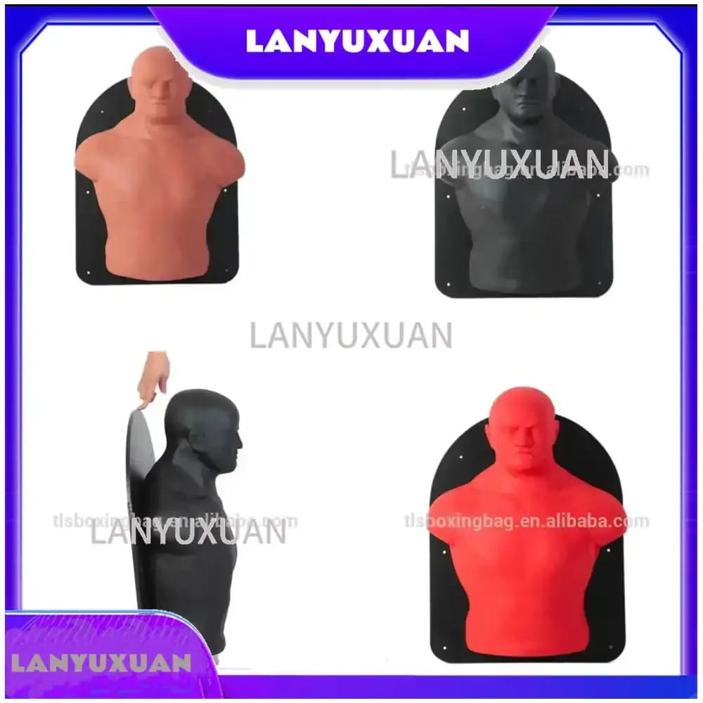 Manichino da Boxe Bob 2025 da Parete per Sacco da Boxe, Supporto Robusto a Muro per Allenamento di Arti Marziali e Muay Thai