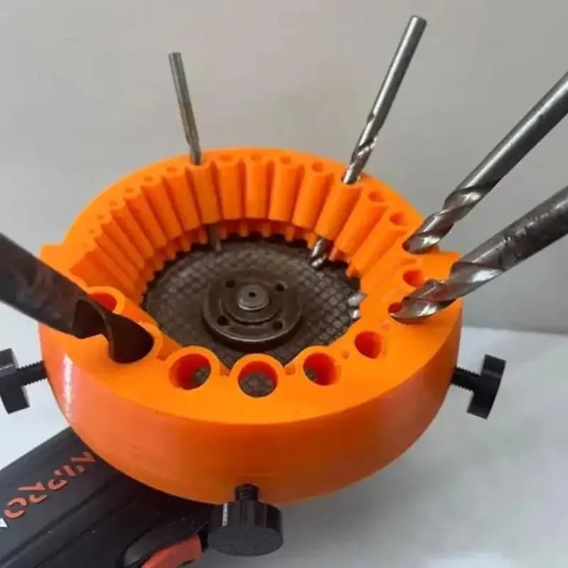 2-13 mm Drilling Wheel Sharpener, Electrical Tool for Sharpening, Electric Tools Set with Adapter