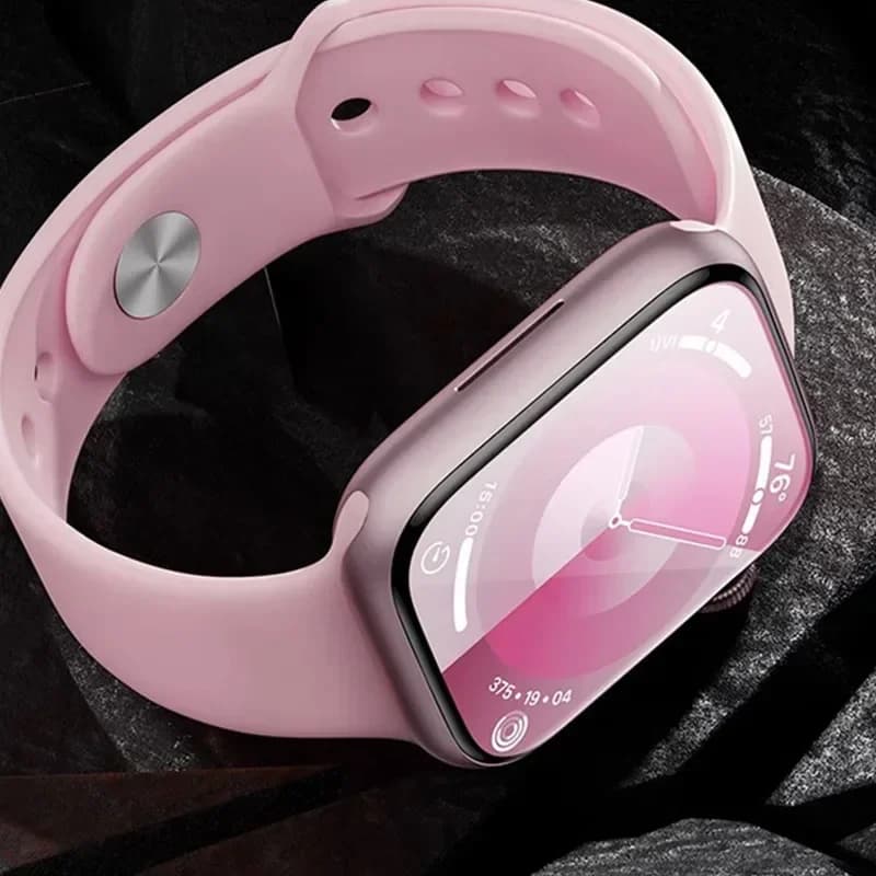 Proteggi schermo per Apple Watch Series 9-8-7-6 5 4 Se ultra-2 49mm 45mm 41mm 40mm 44mm 3D (non vetro temperato) Accessori per pellicole