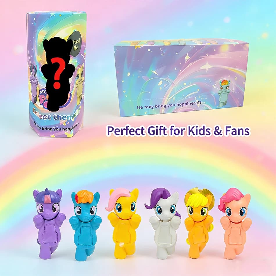 2026 Hot selling my little ponys Blind Box Series Anime Figures Ornaments Dolls Fans Children Birthday Gift Random Blind Box