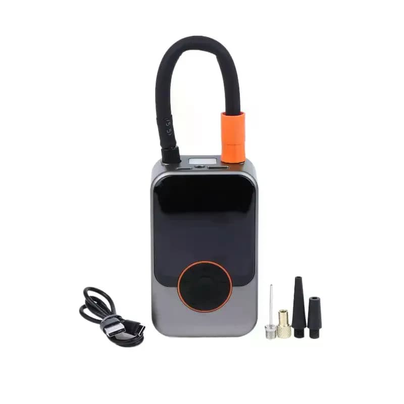 Pompa d'aria per auto senza fili Gonfiatore elettrico intelligente per pneumatici con display LCD wireless Compressore d'aria portatile per bici da moto per auto