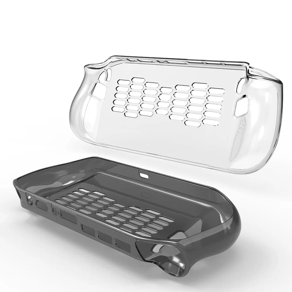 Custodia protettiva trasparente in TPU per console di gioco Legion GO S Custodia protettiva antiurto con supporto per accessori Legion GOS