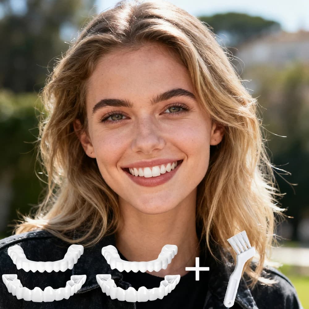 Nuove Faccette Dentali Riutilizzabili per Studenti Laureati, Sbiancamento Istantaneo per un Sorriso Elegante, Ideali per Cerimonie di Laurea H2931