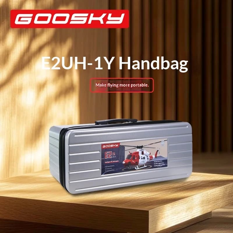 Goosky E2 Like Real Machine Outdoor Box, custodia da trasporto portatile in ABS antigoccia Gt050070