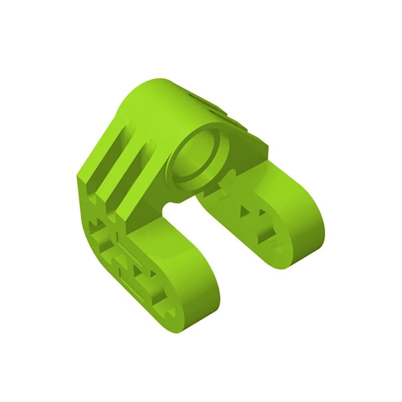 Gobricks 10PCS MOC Parts 92907 High-Tech connettore perno asse fai da te blocchi di costruzione spaccati verticali giocattoli educativi per bambini di ricambio