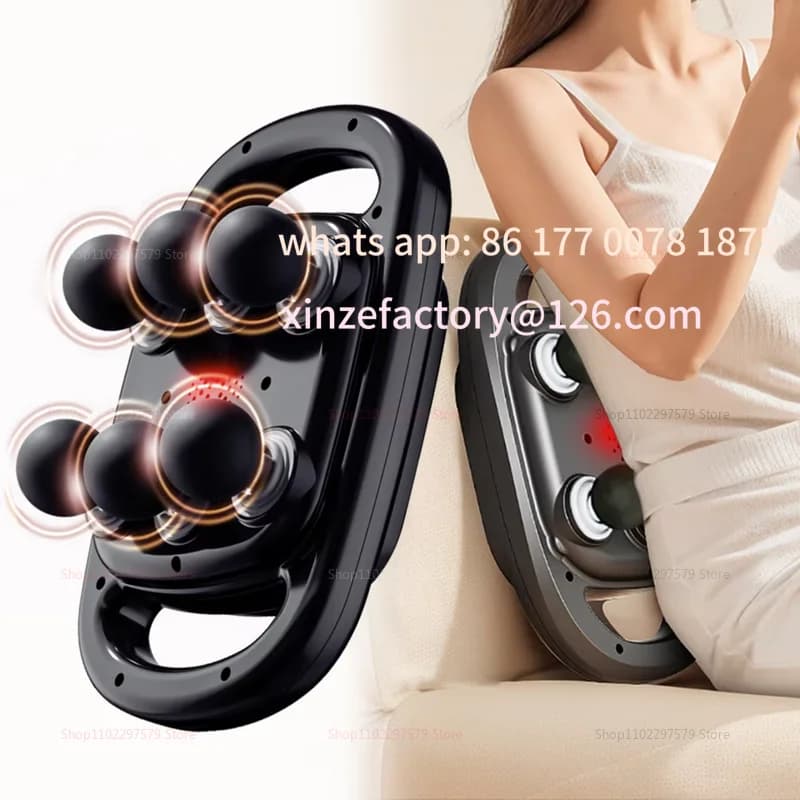 Customizable Stripper High Frequency Massage Collo Corpo Spalla Muscolo Vita Massage Machine Six Heads Professional