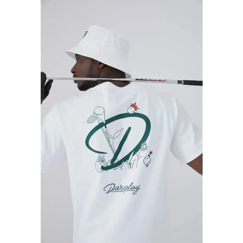 High-quality pure cotton summer golf clothing for men and women, T-shirts, outdoor short-sleeved golf outfits