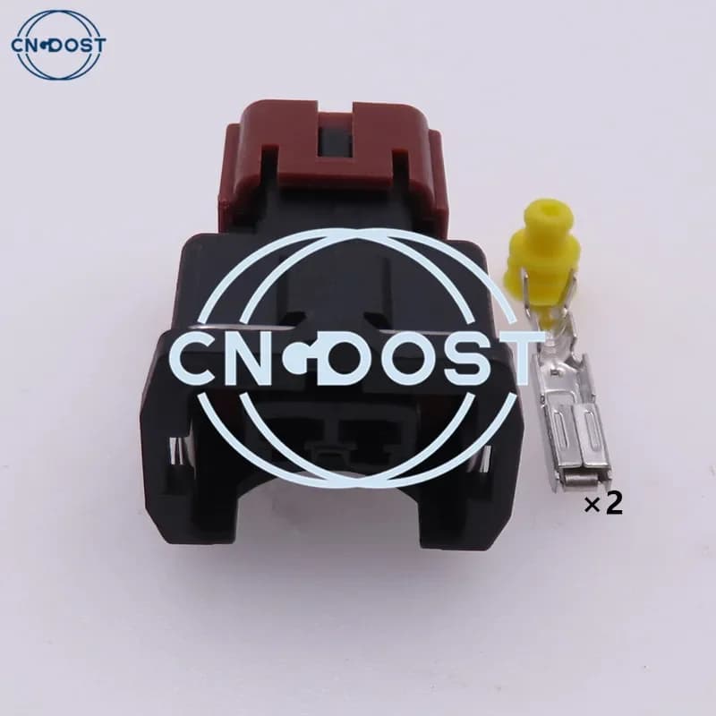 1 Set 2 Pin PB185-02326 AC Montaggio Sensore di Detonazione Spina Presa Auto EV1 Connettore Per Nissan A32 A33 4G91 4G92 4G93 Iniettore di Carburante