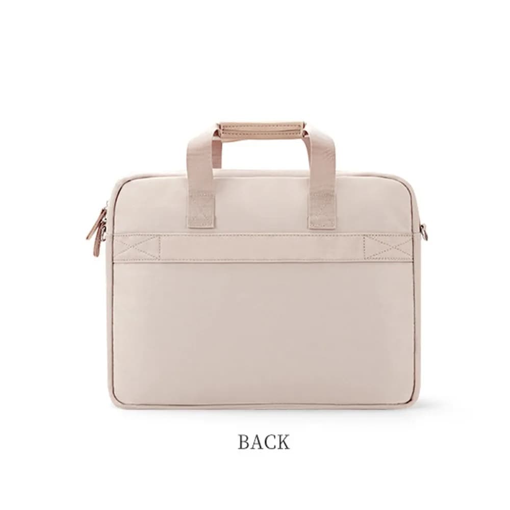 Borsa a tracolla antiurto per laptop da 15,6 pollici in tessuto Oxford, borsa per laptop sottile ed elegante con maniglia, resistente