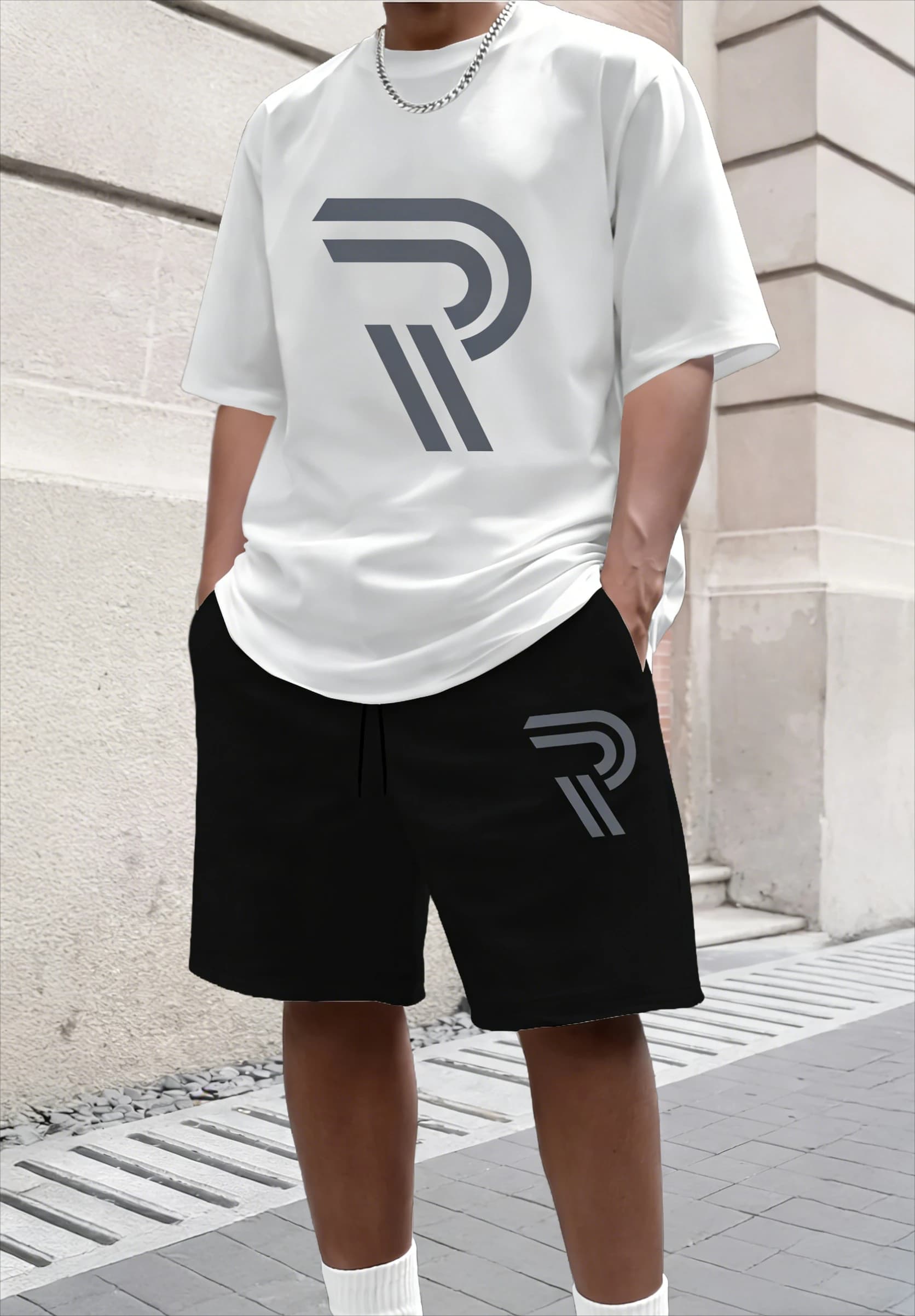 New Summer 2026 Men's Completion: Short Sleeves Breathable Casual Pijama - Home Set