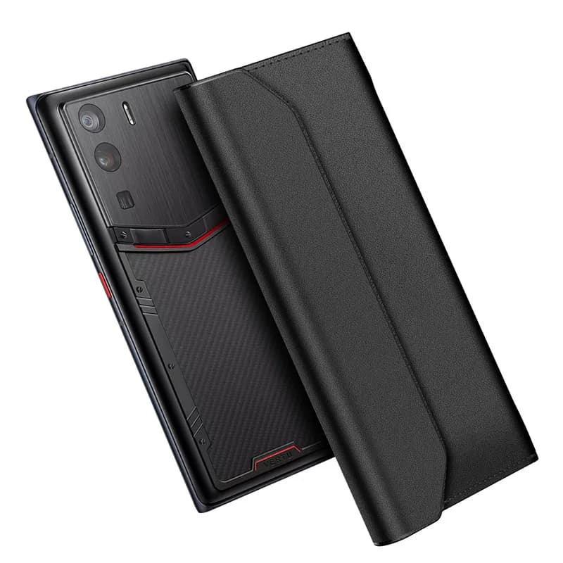 Meta/IVERTU Leather Wallet Envelope Protective Phone Case with Bar Design