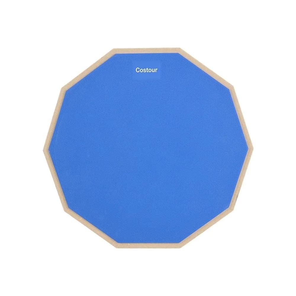 Pad per Pratica di Batteria da 12 Pollici, Tavola per Percussioni Antiurto e Antiscivolo, Supporto Professionale per Pratica Silenziosa