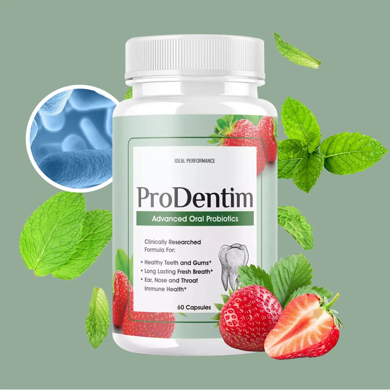 Probiotici orali avanzati: rinfresca l'alito, schiarire i denti, promuove denti e gengive sani, riduce l'alitosi e aiuta l'alitosi