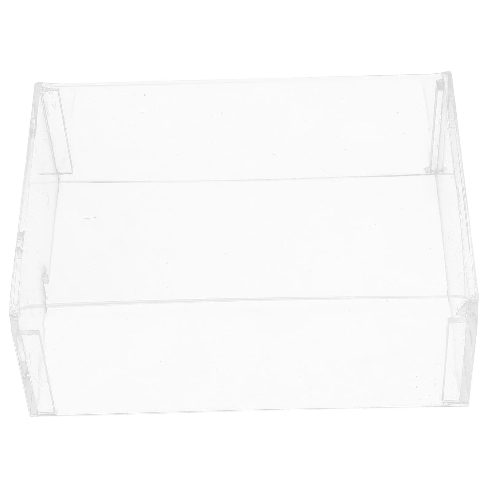 Transparent Acrylic Mouse Cover Clear Scratch Proof Dust Protector for Gaming Keyboards Mouse Pads and Desktop Computer