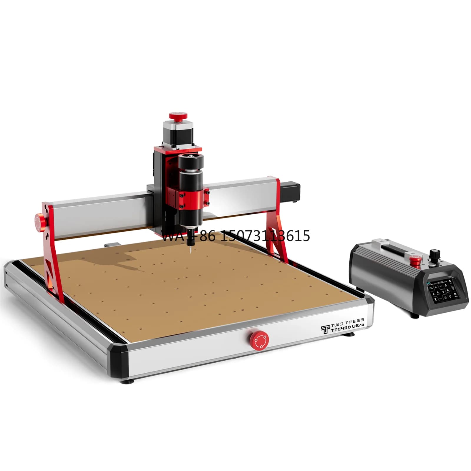 TTC450 ultra 4 axes aluminum CNC 2 in 1 table for woodworking Atc system CNC machine for stone wood engraving table
