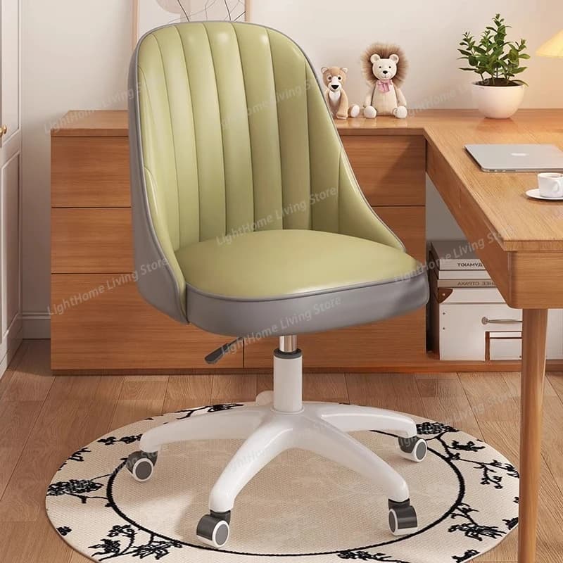 Sedia da toeletta mobile di lusso, Sgabello moderno relax per soggiorno, Sgabello alto di design per camera da letto e gaming, Mobili lounge suite
