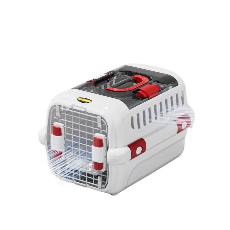Hard-Sided Portable Pet Carrier – Durable Travel Crate for Small/Medium Dogs & Cats, Outdoor Cat Bag & Dog Crate