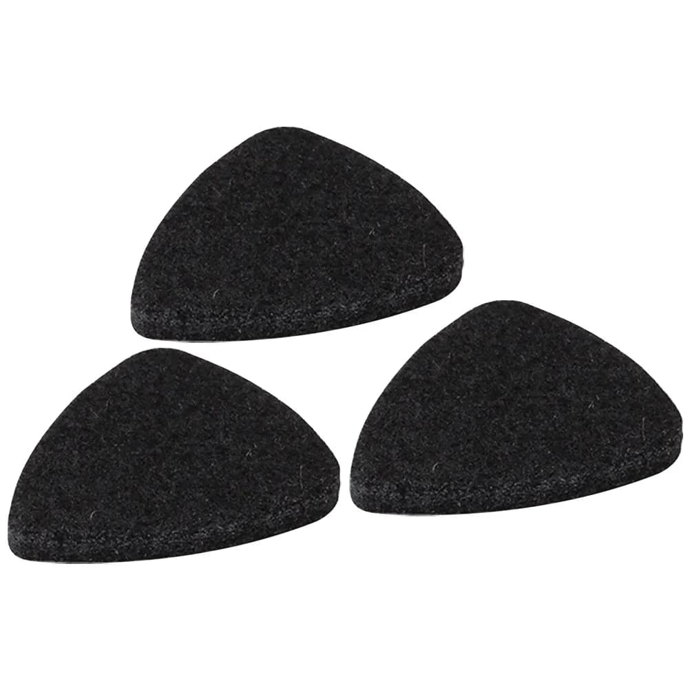 Set di 3 Plettri in Feltro di Lana Professionali e Leggeri, Accessori per Chitarra, Ideali per Esercitazione e Regalo, Plettri per Ukulele