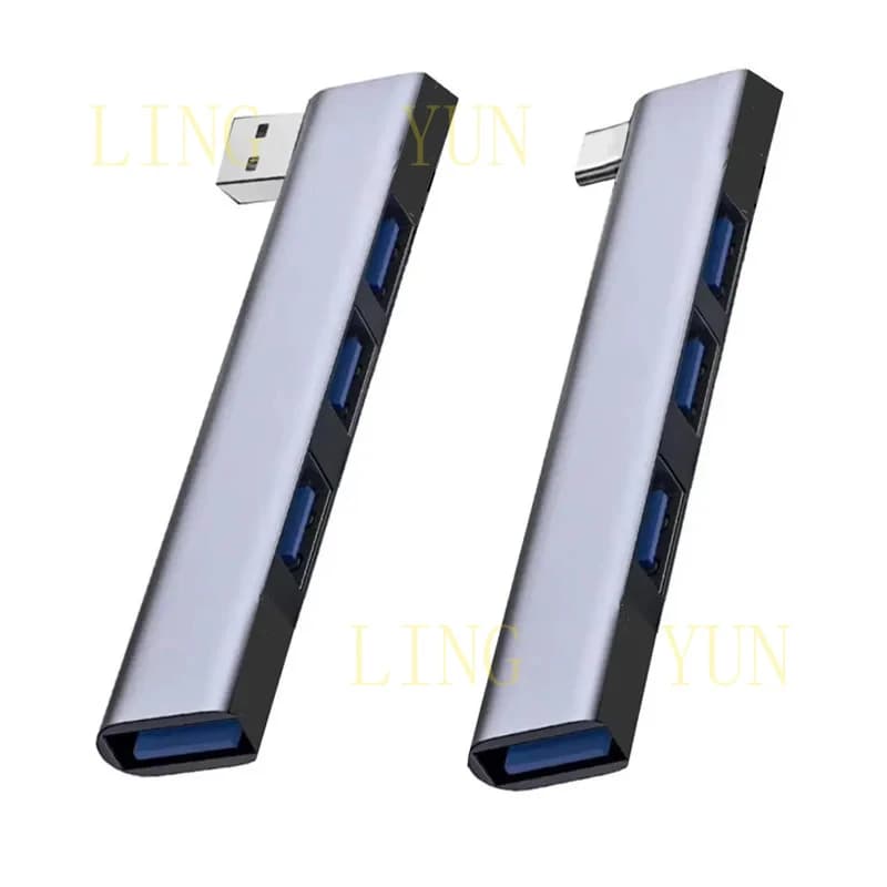 Hub USB C 3.0 Tipo C 3.1 a 4 Porte, Adattatore Multi USB OTG per Xiaomi e Lenovo
