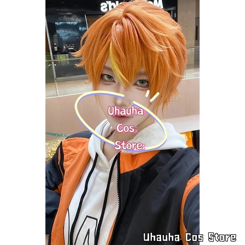 Costume Cosplay Uhauha Cos*/Shinonome Akito dal Gioco Anime Project Sekai, Nuovo Outfit Alla Moda con Giacca Bianca e Parrucche