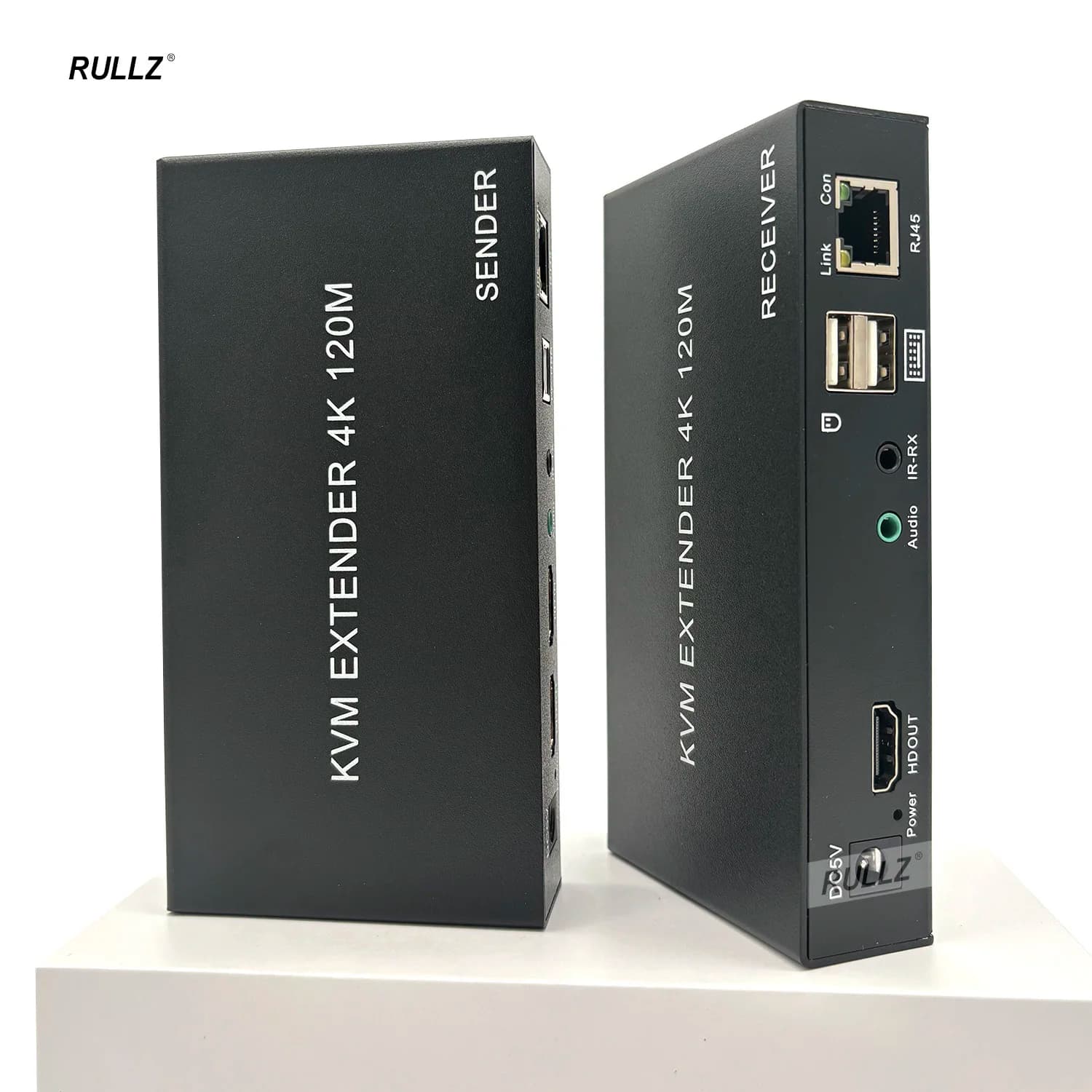 4K 120M HDMI Ethernet Cable Extender Via Cat5e Cat6 Rj45 Network Cable USB KVM Audio Video Converter for Camera Laptop PC To TV