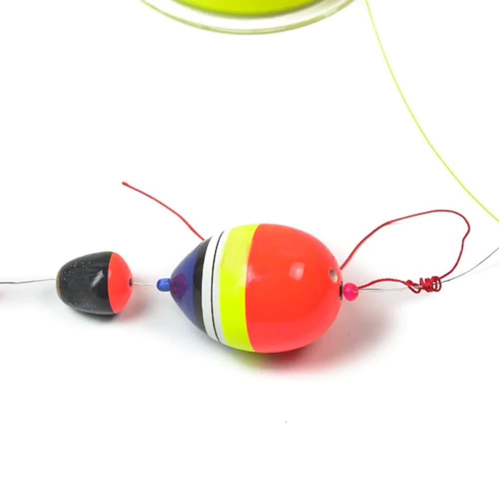1 set di pesca in mare 0,5 # 1 # 2 # 2.5 # 3 # Tappo Stick Bobber Galleggiante Boa multifunzione Kit acqua Accessori per attrezzi per attrezzatura per pesci di roccia