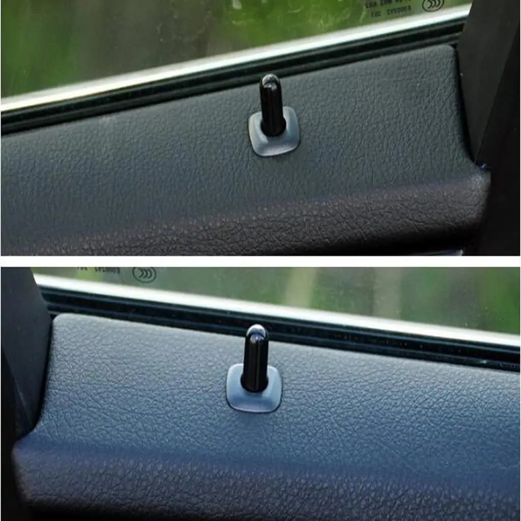 Door Lock Pin Knob Button Black ABS Cover Interior Screw Cap Fit for F10 F02 F07 E70