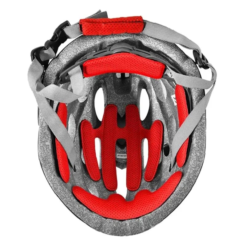 1set Replacement Foam Helmet Pads Set Quick-drying Modification Helmet Universal Motorcycle Bicycle Protection Pad Outdoor Red