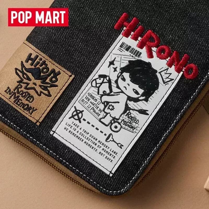 POP MART Hirono Echo Series Porta passaporto Scatola cieca Giocattoli Scatola misteriosa Mistery Caixa Action Figure Scatola a sorpresa originale autentica