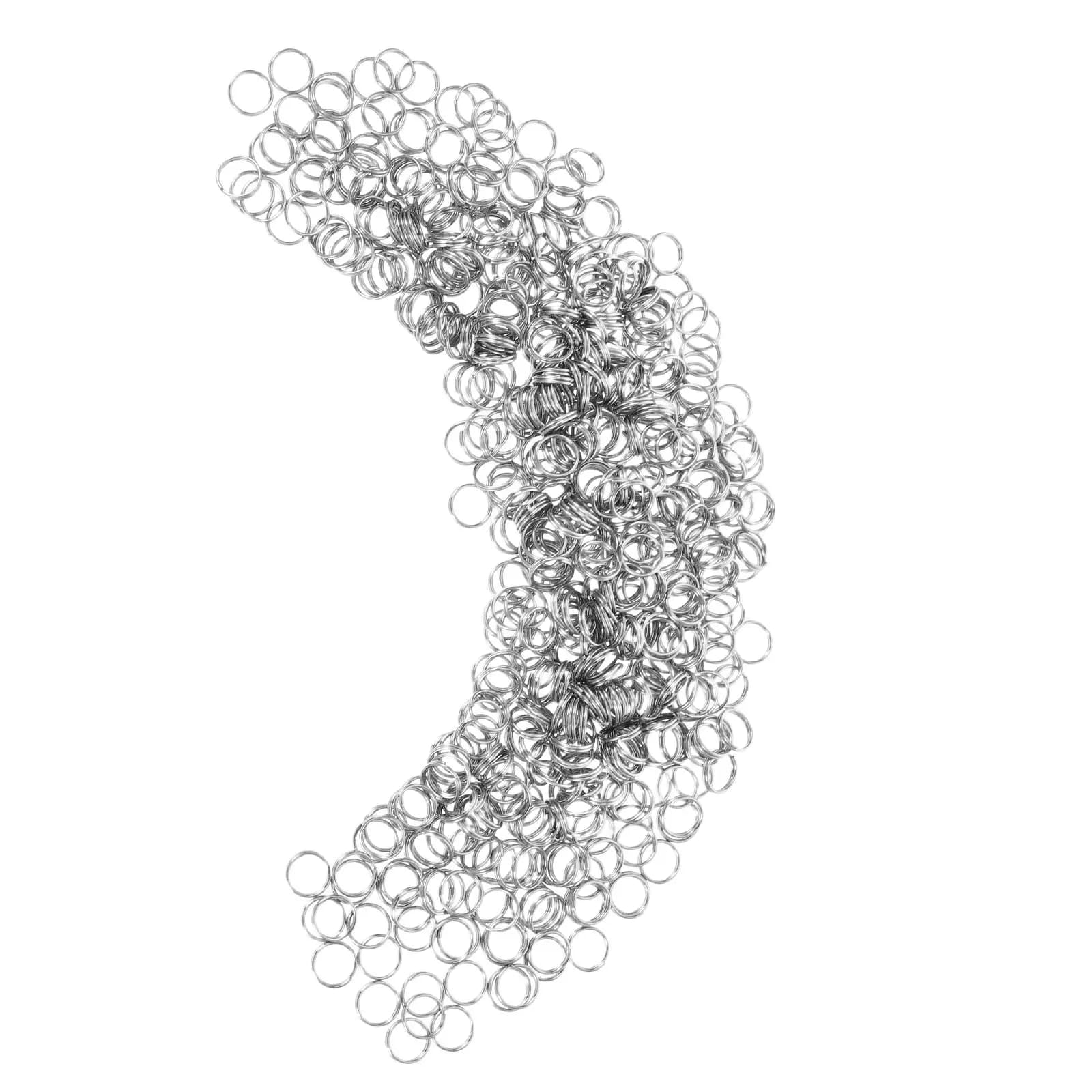 500 Pezzi Mini Chiusure per Collane, Bracciali, Orecchini, Portachiavi, Forniture per Creazione di Gioielli, Connettori Universali a Clip