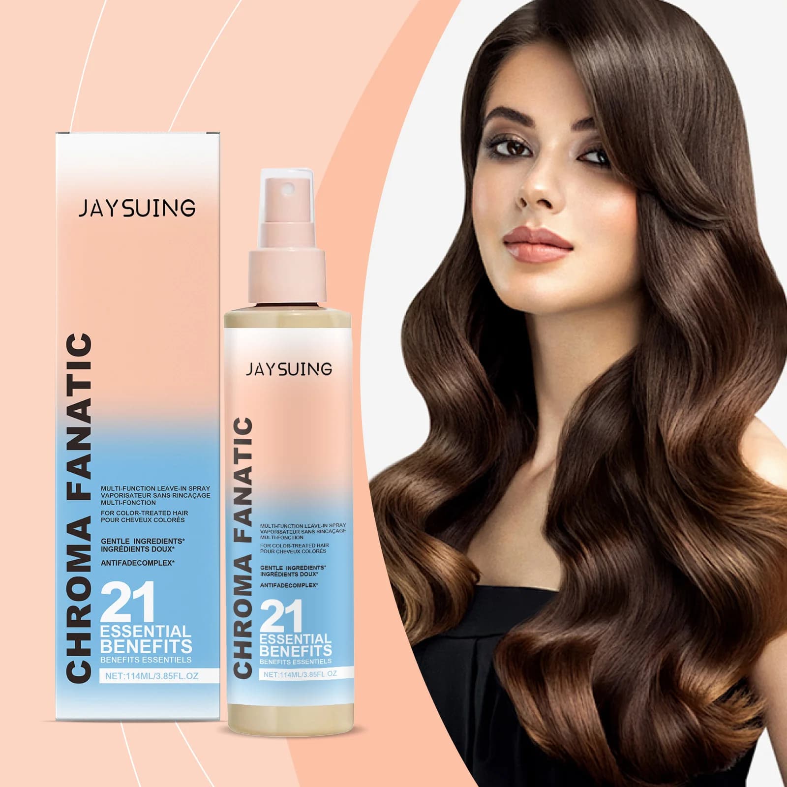 Moisturizing spray for the treatment of scalp hair Levigante Raddrizzare Polish Repair Hot dye Hair care damaged crevice Essential oil