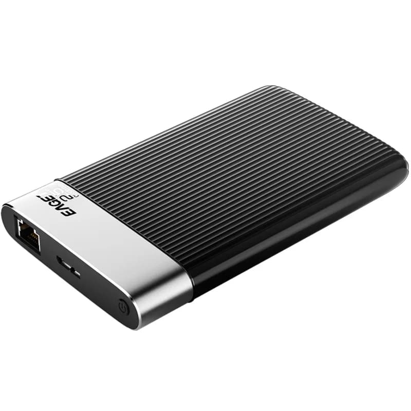 EAGET Disco Rigido Esterno Smart da 2.5'' 2TB SATA USB3.0 con Crittografia di Sicurezza, Cloud Disk di Rete per Computer