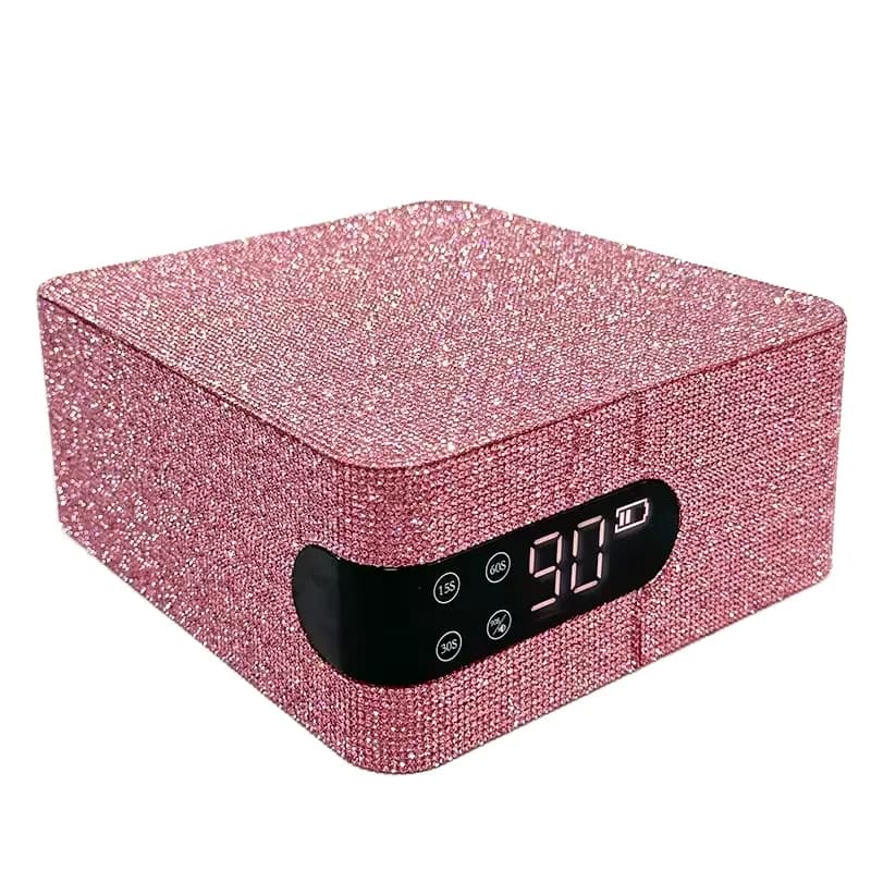 48W Cordless Rechargeable UV LED Nail Lamp Gel Polish Dryer Manicure Salon Tool