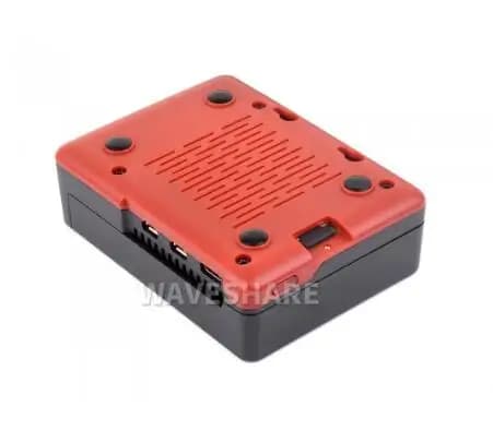 PI5-CASE-ARGON-NEO Custodia in lega di alluminio per Raspberry Pi 5, ventola di raffreddamento integrata, opzionale per slot di espansione NVME M.2