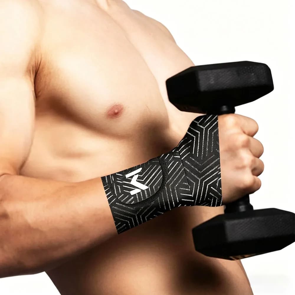 Ultra-Thin Wrist Brace Support for Carpal Tunnel Pain Relief, Arthritis, Tendonitis, Elastic Wrist Wraps Compression and Support