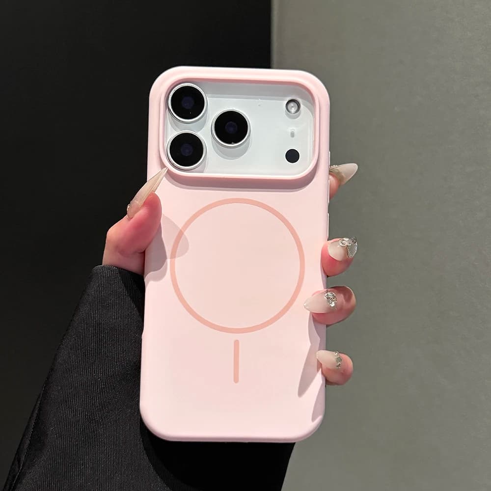 New Liquid Silicone Phone Cases For iPhone 18 17 Pro Max 16 15 14 11 13 12 11 For Magsafe Magnetic Luxury Shockproof Drop Cover