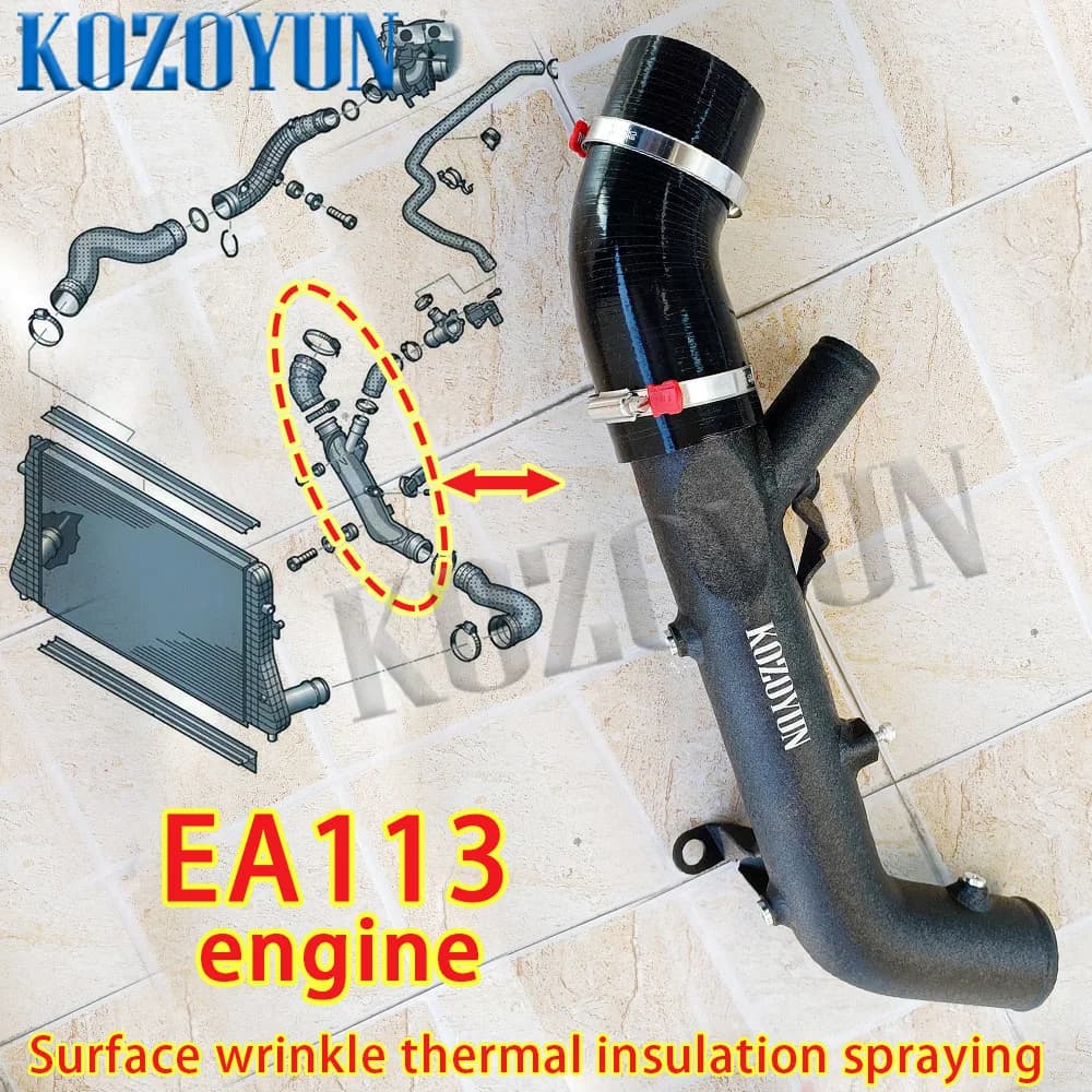 Intercooler Charge Pipe Intake For R20 Golf R MK6 TTS A1 A3/S3 2.0T MK2 EA113