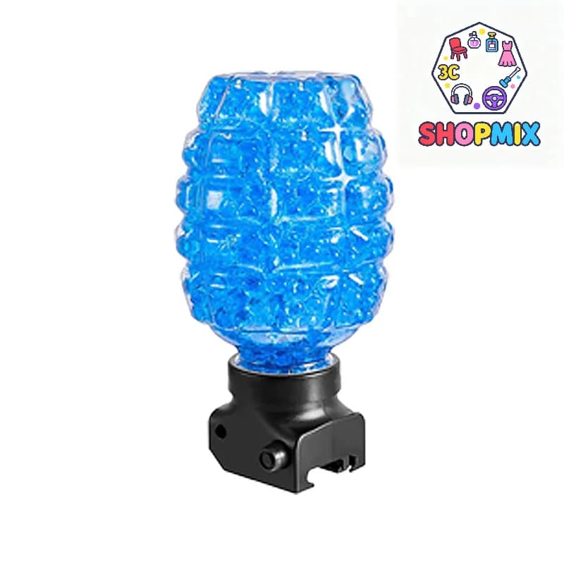 Bottiglia di ananas per palline di gel, scatola di immagazzinaggio di perline di palline d'acqua, fibbia intorno alla vita Bottiglia di ricarica di munizioni portatile per pistola gel
