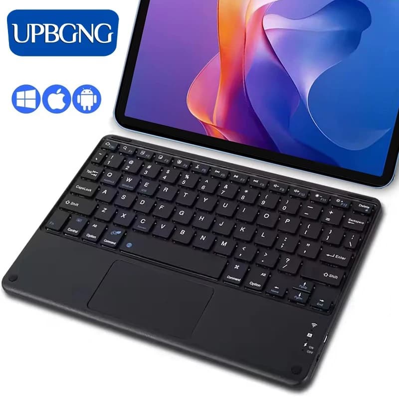 Tastiera universale touch per Xiaomi Redmi Pad 2 SE 11 Pro 12.1 pollici Mi Pad 7 Pro 6 Tablet Tastiera Bluetooth per Xiaomi Pad 7 5