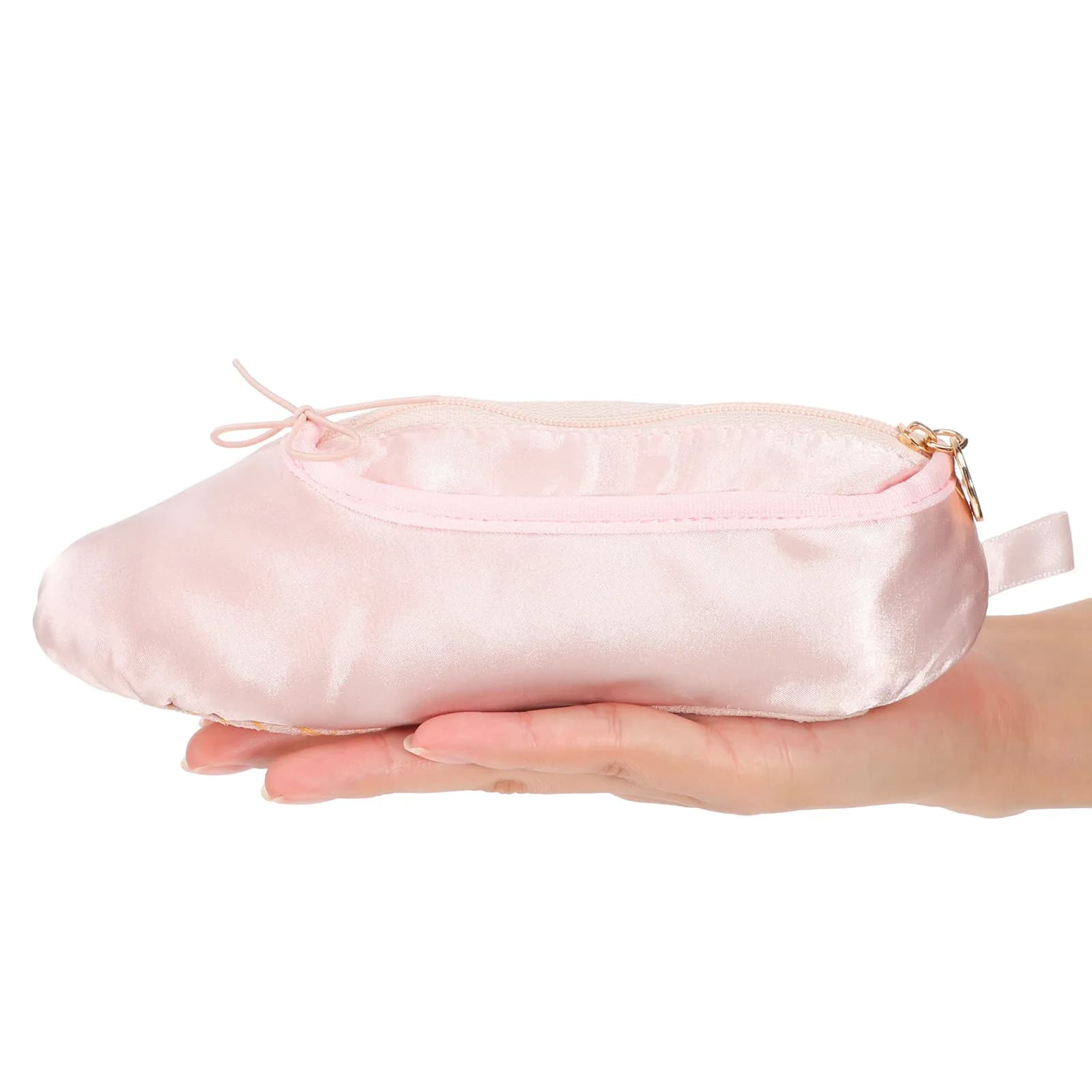 Astuccio a Forma di Scarpette da Ballo, Organizer Versatile per Penne, Pennelli, Cosmetici, Piccoli Oggetti Essenziali, Regalo per Ballerine, Portatile
