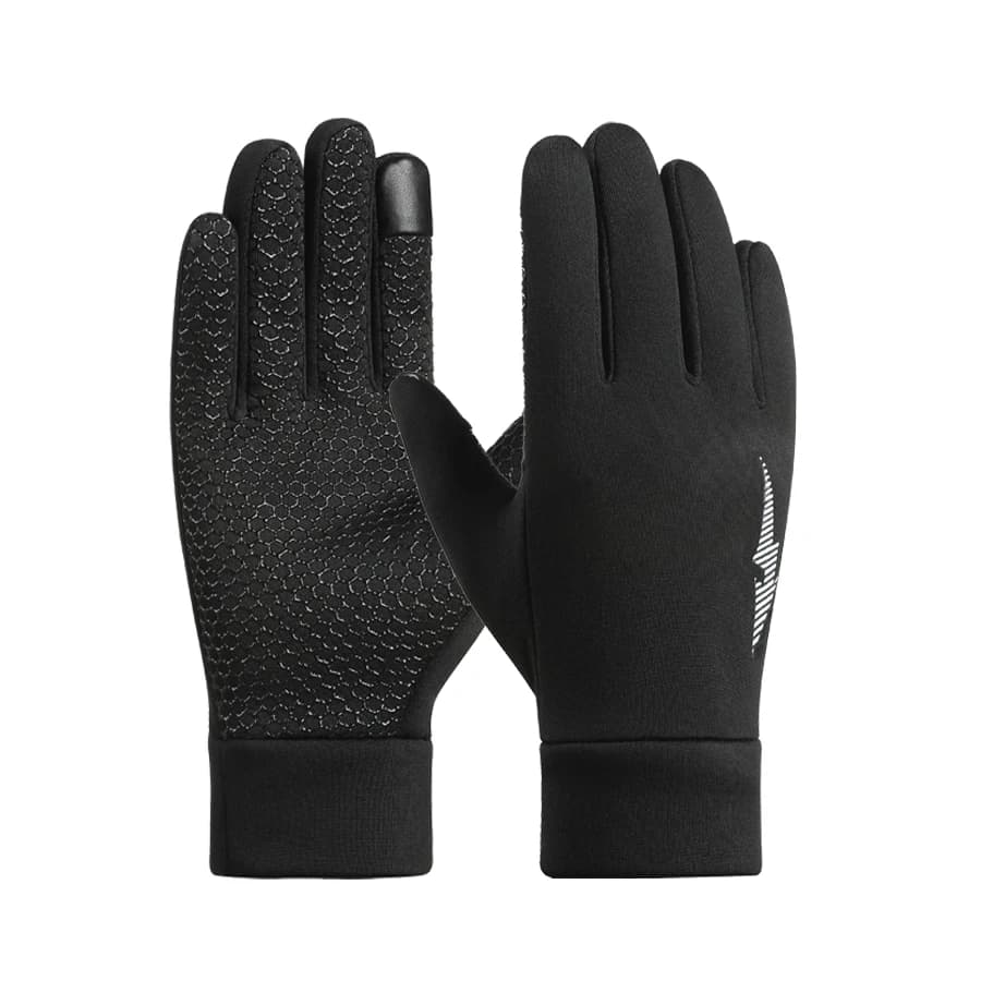 Guanti da ciclismo invernali, touch screen da uomo, guida invernale in velluto, antiscivolo, moto da alpinismo autunnale, guanti caldi