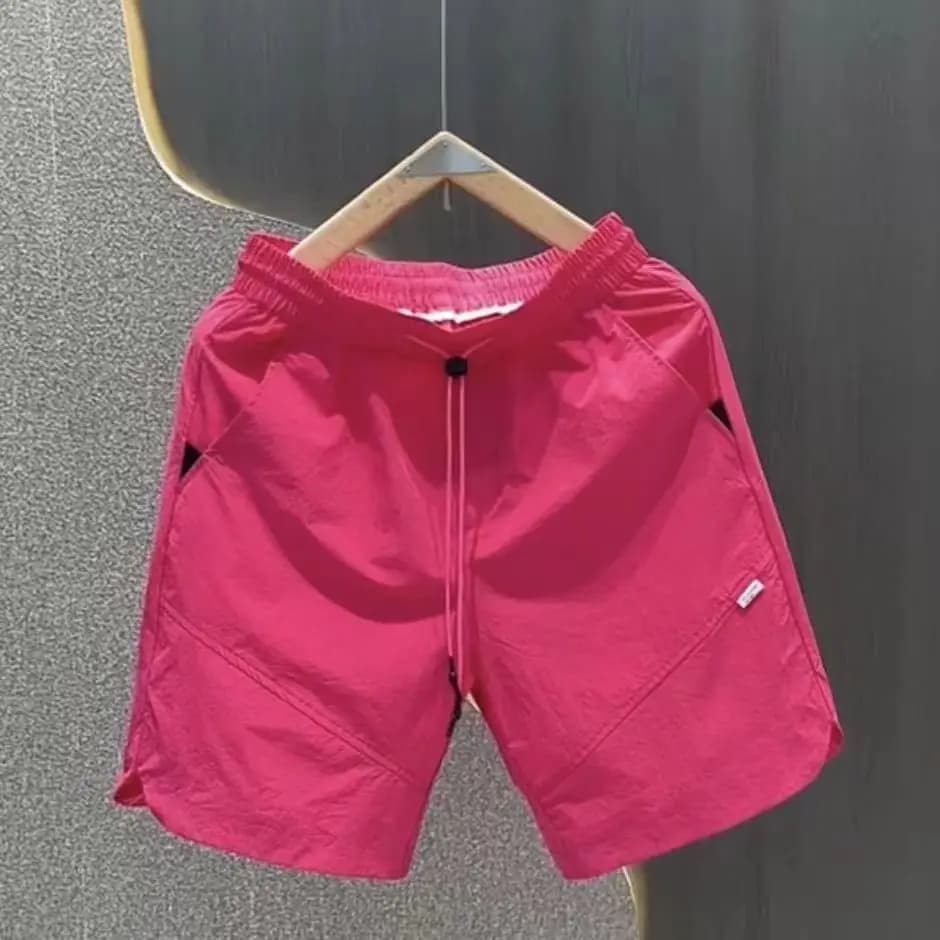 Pantaloni corti da uomo Sport Pantaloncini da uomo in tinta unita ad asciugatura rapida Loose Streetwear Stile coreano Xl Elegante senza logo Summer Designer Fit